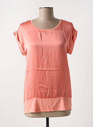 Blouse manches courtes manches courtes orange SOYACONCEPT femme