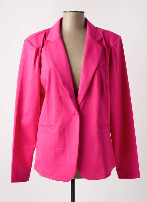 Blazer rose ICHI pour femme