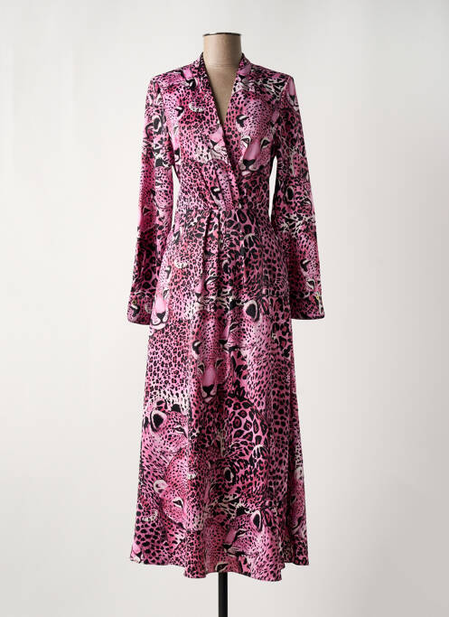 Robe longue rose LOLA CASADEMUNT pour femme