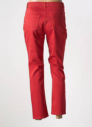 Jeans coupe slim stretch taille normale rouge LOLA CASADEMUNT femme