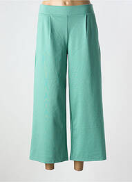 Pantalon 7/8 stretch taille normale vert ICHI femme