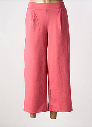 Pantalon 7/8 stretch taille normale rose ICHI femme