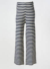 Pantalon flare bleu ICHI pour femme seconde vue