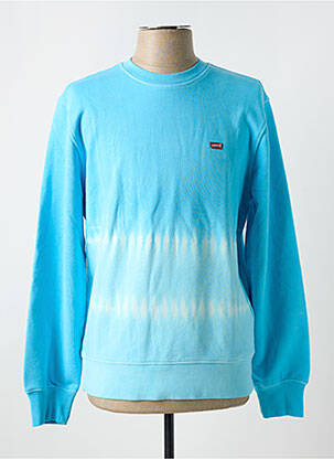 Sweat-shirt stretch manches longues bleu LEVIS femme