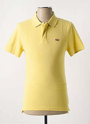 Polo stretch manches courtes jaune LEVI'S homme