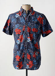 Chemise manches courtes poches bleu PETROL INDUSTRIES homme