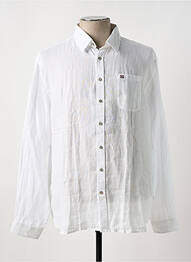 Chemise manches longues poches blanc NAPAPIJRI homme