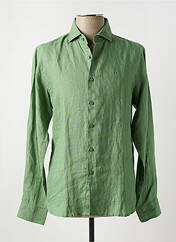 Chemise manches longues vert DSTREZZED pour homme seconde vue