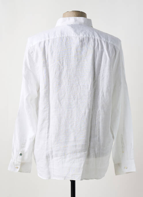 Chemise manches longues blanc DSTREZZED pour homme