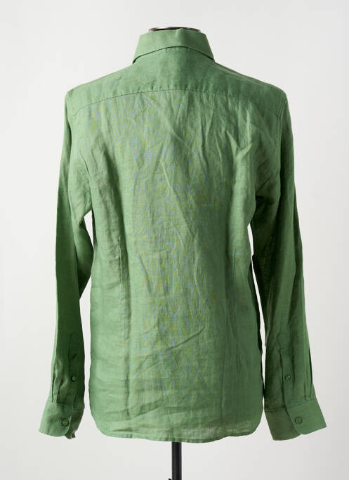 Chemise manches longues vert DSTREZZED pour homme