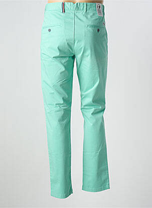 Pantalon chino tissage popeline taille normale vert HERO SEVEN femme
