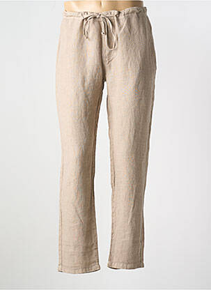 Pantalon droit taille normale taille normale marron JAQK homme