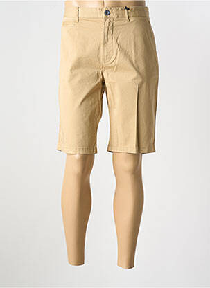 Bermuda taille à pinces taille normale beige HERO SEVEN homme