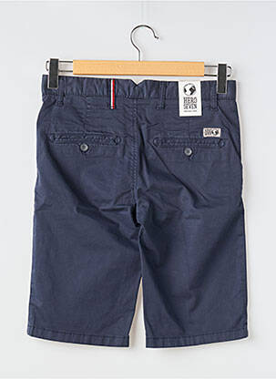 Bermuda stretch taille normale bleu HERO SEVEN homme