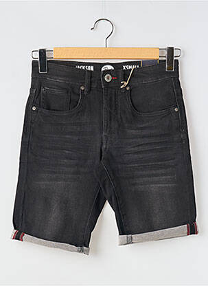 Bermuda tissage denim taille normale noir PETROL INDUSTRIES homme