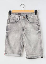 Bermuda gris PETROL INDUSTRIES pour homme seconde vue