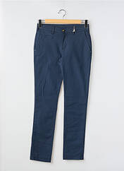 Pantalon chino bleu FAGUO pour homme seconde vue