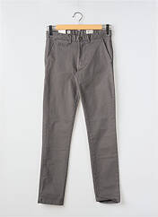 Pantalon chino gris HERO SEVEN pour homme seconde vue
