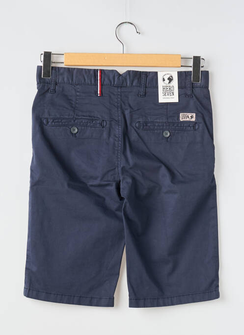 Bermuda bleu HERO SEVEN pour homme