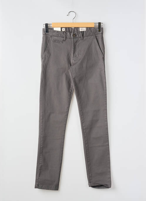 Pantalon chino gris HERO SEVEN pour homme