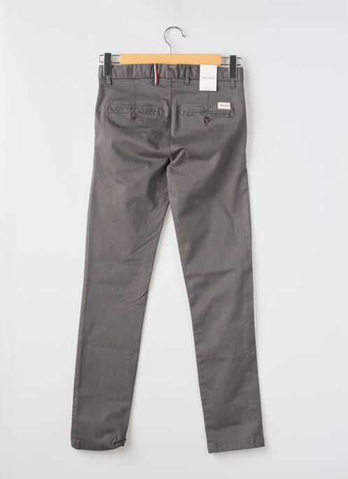 Pantalon chino gris HERO SEVEN pour homme