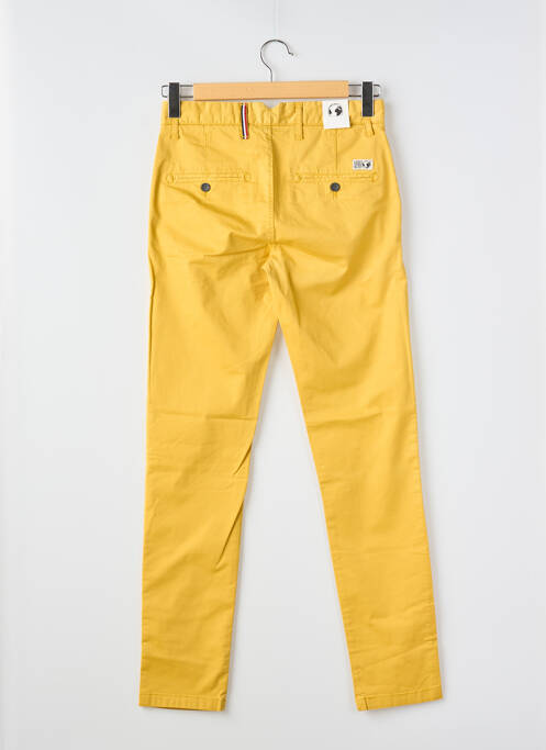 Pantalon chino jaune HERO SEVEN pour homme