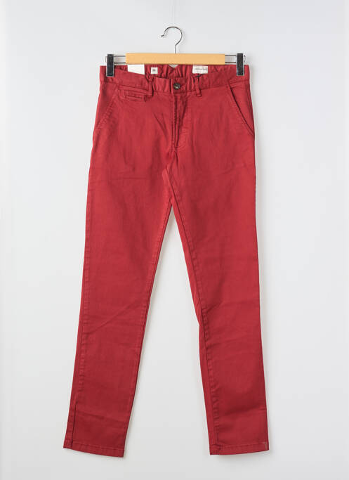 Pantalon chino rouge HERO SEVEN pour homme