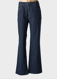 Jeans coupe droite stretch taille normale bleu ANNA MONTANA femme
