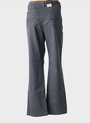 Jeans coupe droite stretch taille normale gris ANNA MONTANA femme