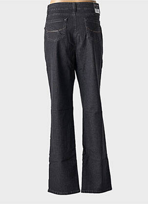 Jeans coupe droite stretch taille normale noir ANNA MONTANA femme