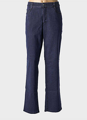 Jeans coupe droite stretch taille normale violet ANNA MONTANA femme