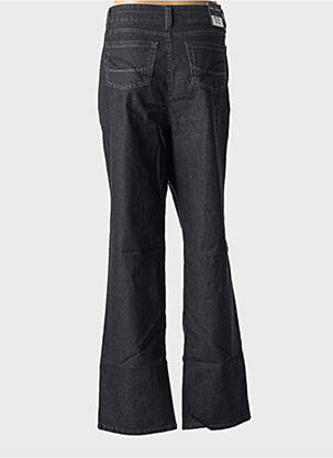 Jeans coupe droite stretch taille normale noir ANNA MONTANA femme