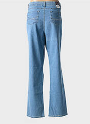 Jeans coupe droite bleu clair ANNA MONTANA pour femme seconde vue