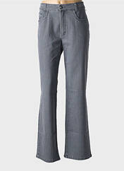 Jeans coupe droite gris ANNA MONTANA pour femme seconde vue