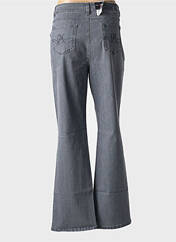 Jeans coupe droite gris ANNA MONTANA pour femme seconde vue
