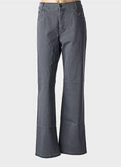 Jeans coupe droite gris ANNA MONTANA pour femme seconde vue