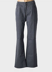 Jeans coupe droite gris fonce ANNA MONTANA pour femme seconde vue