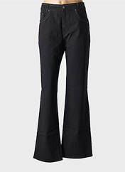 Jeans coupe droite noir ANNA MONTANA pour femme seconde vue