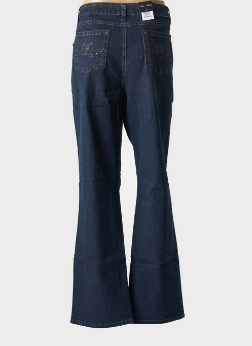 Jeans coupe droite bleu ANNA MONTANA femme