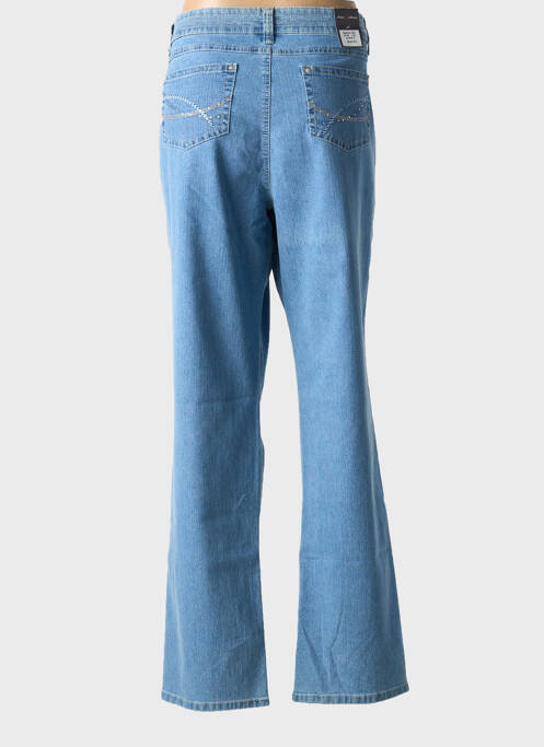 Jeans coupe droite bleu clair ANNA MONTANA pour femme