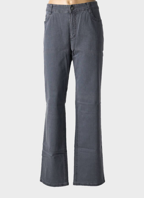 Jeans coupe droite gris fonce ANNA MONTANA pour femme