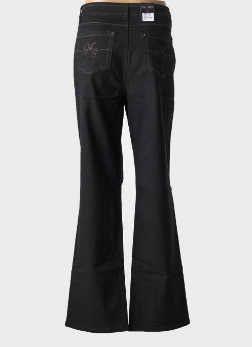 Jeans coupe droite noir ANNA MONTANA pour femme