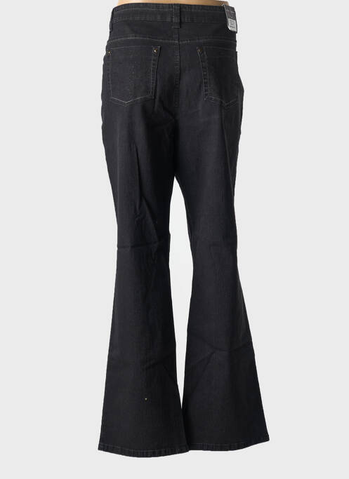 Jeans coupe droite noir ANNA MONTANA pour femme