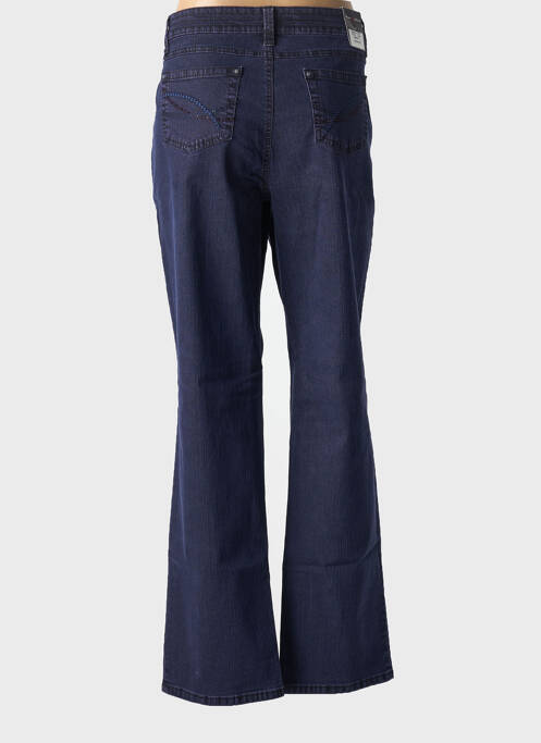 Jeans coupe droite violet ANNA MONTANA pour femme