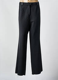 Pantalon droit stretch taille normale noir CAROLINE ROHMER femme