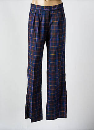 Pantalon droit stretch taille normale bleu LIU JO femme