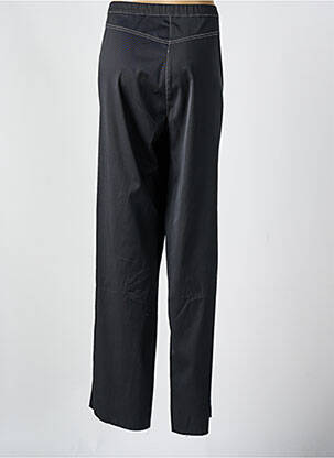 Pantalon droit stretch taille normale noir ELENA MIRO femme