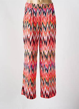 Pantalon droit stretch taille normale orange BETTY BARCLAY femme