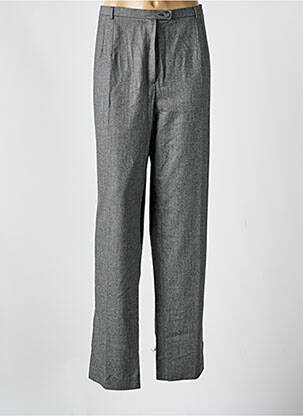 Pantalon droit stretch taille normale gris SAINT HILAIRE femme