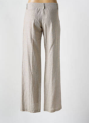 Pantalon droit taille normale taille normale gris LA FEE MARABOUTEE femme